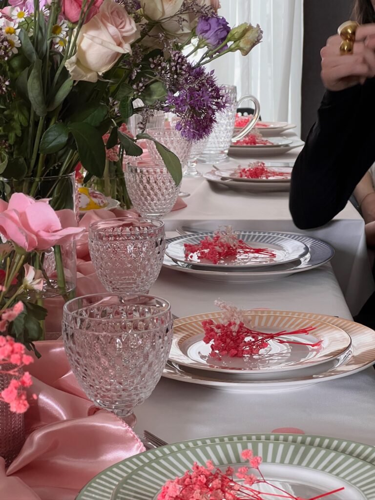 Collaboration blog cuisine table élégante