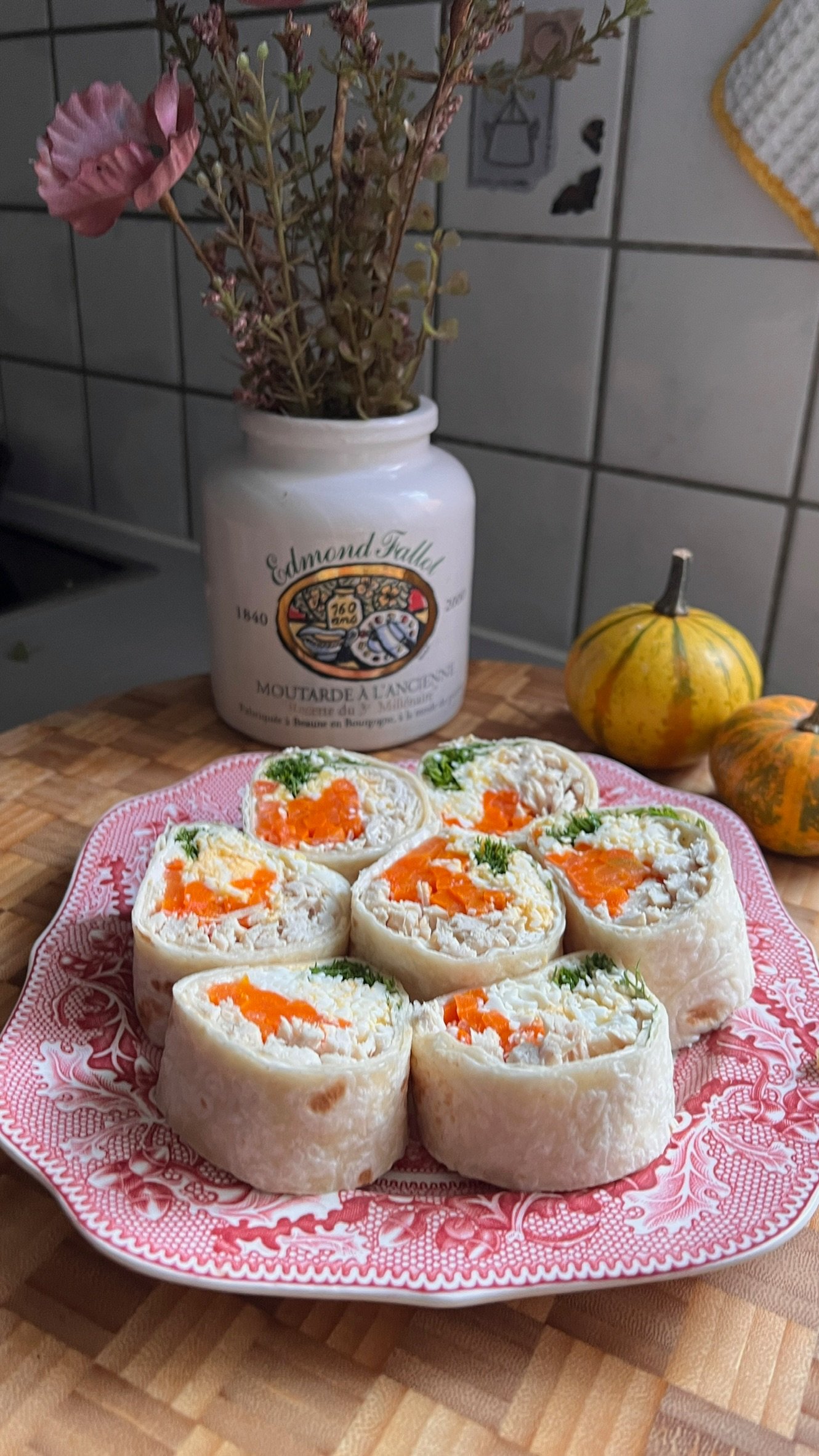 Lavash fourré au poulet recette simple et rapide