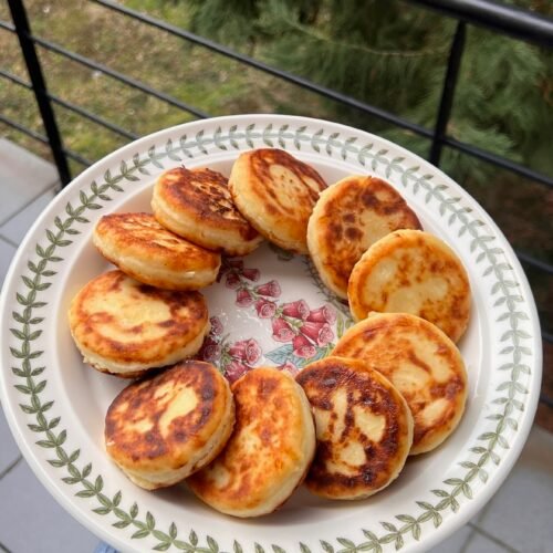 Sirniki ou pancakes russes