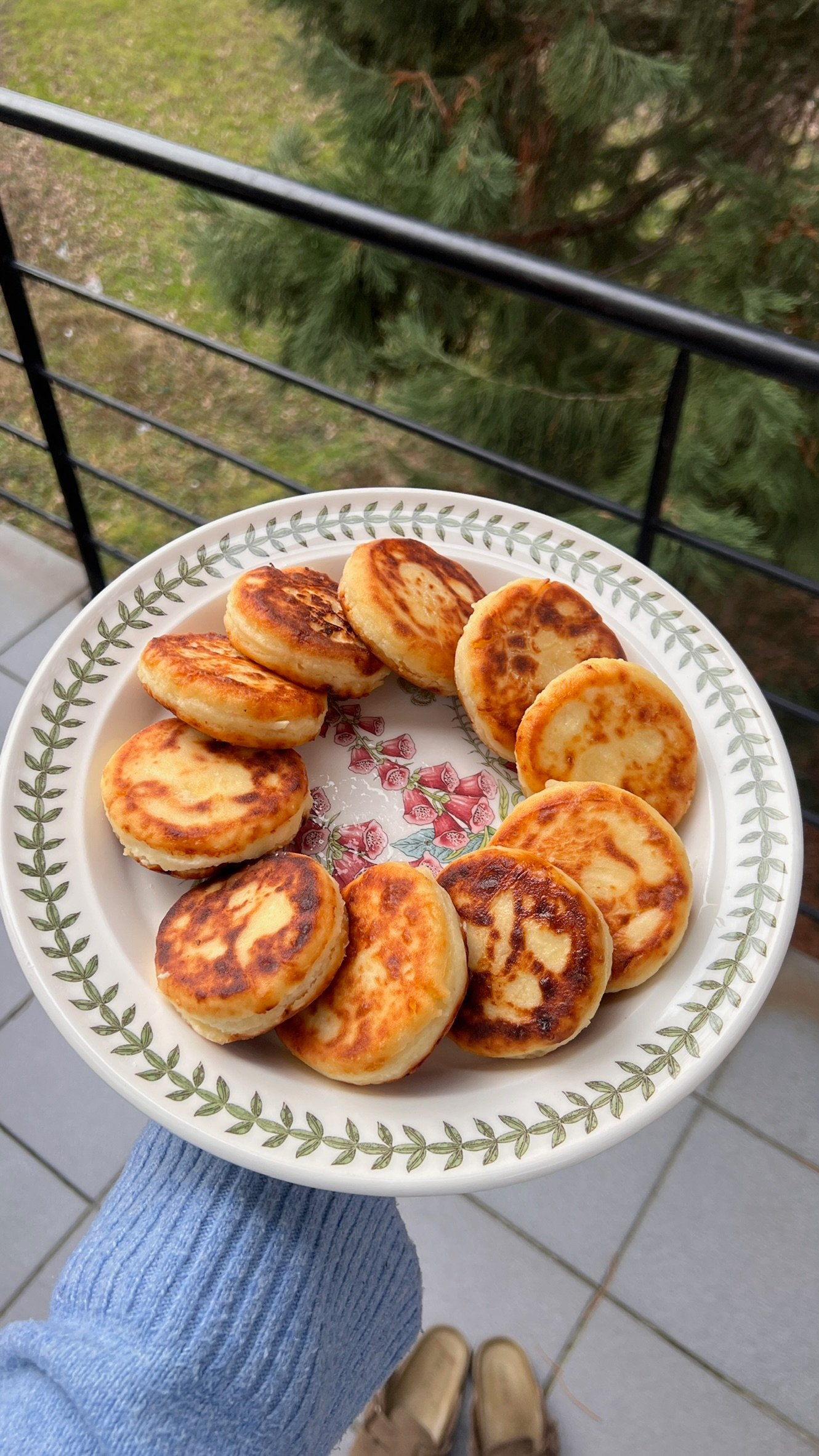 Sirniki ou pancakes russes